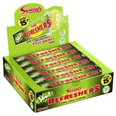 Refreshers Sour Apple 18 x 60st (hel l&aring;da) &ndash; Coopers Candy