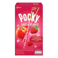 Pocky Crushed Strawberry Peach Yoghurt 38g – Coopers Candy