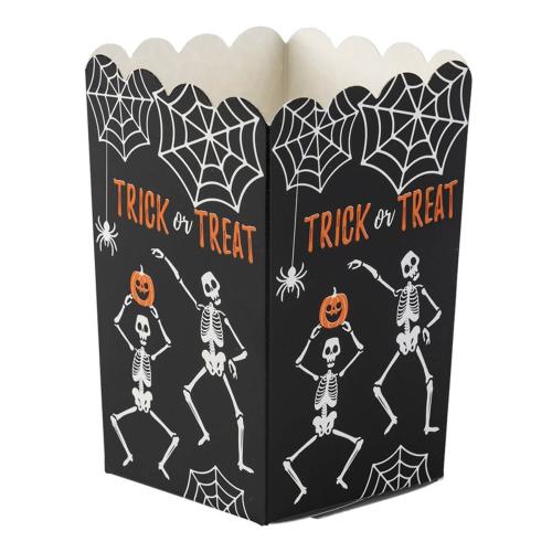 Popcornbägare Halloween Skelett 8-pack – Coopers Candy
