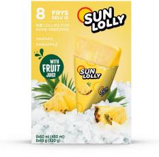 Sun Lolly Ice Lollies - Pineapple 520g – Coopers Candy