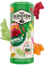 Van Slooten Safari Animals 210g – Coopers Candy