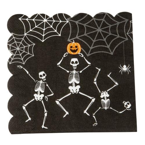 Servetter Halloween Skelett 16-pack – Coopers Candy