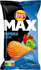 Lays MAX Paprika Flavour 185g – Coopers Candy