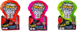 Brain Blasterz Sour Powder and Lollipop godis 10g(BF:2026-06-30) &ndash; Coopers Candy