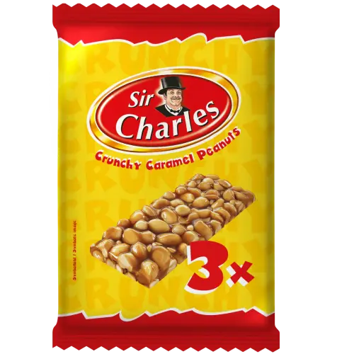 Sir Charles Crunchy Caramel Peanuts bar 114g – Coopers Candy