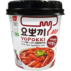 Yopokki Rice Cake Cup Spicy 140g – Coopers Candy