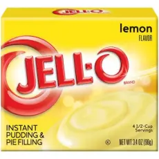 Jello Instant Pudding Lemon 96g – Coopers Candy