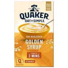 Quaker Oats So Simple Golden Syrup 360g &ndash; Coopers Candy