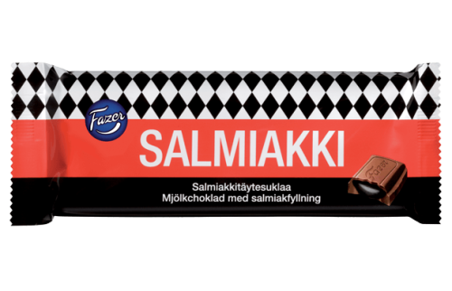 Fazer Salmiakki Milk Chocolate 100g – Coopers Candy