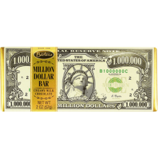 Bartons Million Dollar Creamy Milk Chocolate Bar 57g – Coopers Candy