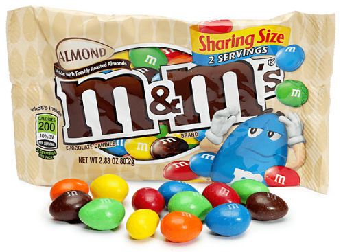 M&Ms Almond 80g – Coopers Candy