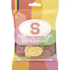 S-M&auml;rke Sura 80g x 18st &ndash; Coopers Candy