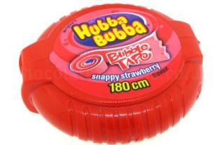Hubba Bubba Tape Strawberry 56g – Coopers Candy