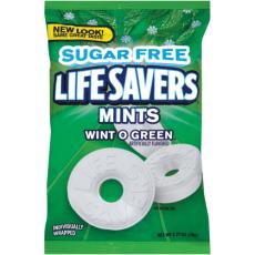 Lifesavers Wint O Green Sugar Free 78g – Coopers Candy