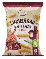 Oho! Linsbågar Maple Bacon 100g – Coopers Candy