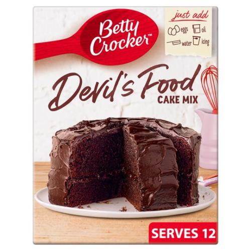 Betty Crocker Devils Food Cake 425g – Coopers Candy