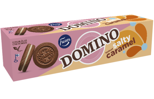 Fazer Domino Salty Caramel 120g(BF:2025-07-21) – Coopers Candy