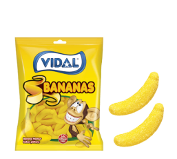Vidal Bananas 90g – Coopers Candy