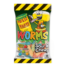 Toxic Waste Sour Gummy Worms 142g – Coopers Candy