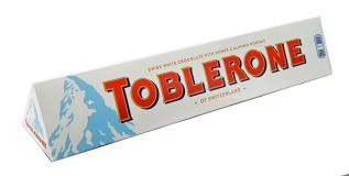 Toblerone White Chocolate Bar 340g – Coopers Candy