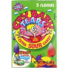 Dubble Bubble Cry Baby Extra Sour Candy Tears 56g – Coopers Candy