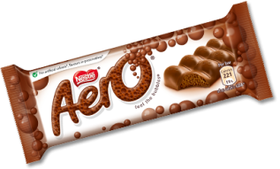 Aero Bubbly Milk Chocolate Bar 36g – Coopers Candy