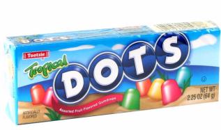 Tootsie Dots Tropical 64g – Coopers Candy