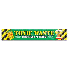 Toxic Waste Nuclear Sludge Chew Bar Sour Green Apple 20g – Coopers Candy