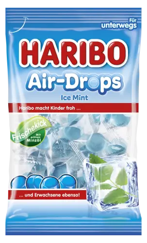 Haribo Air-Drops Ice Mint 100g – Coopers Candy