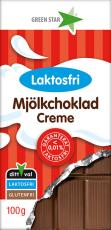 Green Star Mjölkchoklad laktosfri Creme 100g – Coopers Candy
