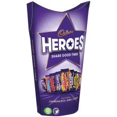 Cadbury Heroes Chocolate Carton 290g – Coopers Candy