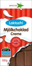 Green Star Mjölkchoklad laktosfri Creme 100g – Coopers Candy