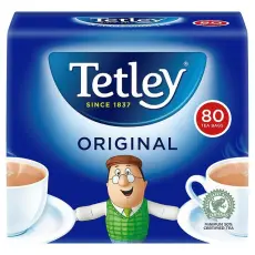 Tetley Original Tea Bags 80-pack – Coopers Candy