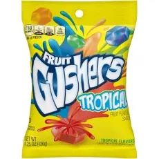 Fruit Gushers Tropical Flavors 120g &ndash; Coopers Candy