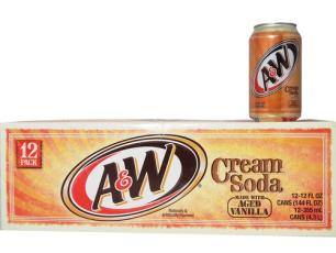 A&W Cream Soda 355ml 12-pack – Coopers Candy