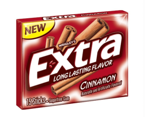 Wrigleys Extra Cinnamon Gum – Coopers Candy