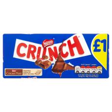 Nestle Crunch Milk Chocolate Bar 100g – Coopers Candy