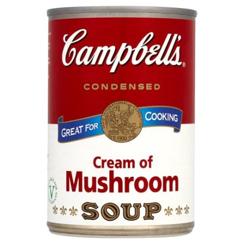Campbells Condensed Cream of Mushroom Soup 295g – Coopers Candy