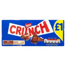 Nestle Crunch Milk Chocolate Bar 100g – Coopers Candy