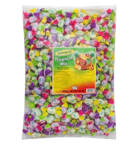 Woogie Karameller Tropisk Mix 3kg – Coopers Candy