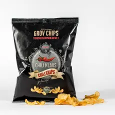 Chili Klaus Chips Vindstyrke 8 150g – Coopers Candy