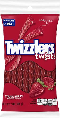 Twizzlers Strawberry 198g – Coopers Candy