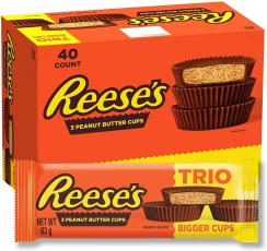 Reeses Peanut Butter Cups 63g x 40st – Coopers Candy