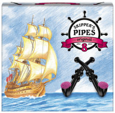 Malaco Skippers Pipes 8-pack 136g &ndash; Coopers Candy
