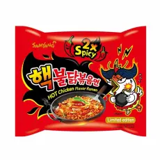 Samyang Buldak Hot Chicken Flavor Ramen 2xSpicy 140g(BF:2025-10-17) – Coopers Candy