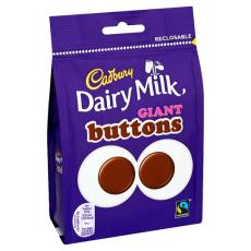 Cadbury Dairy Milk Giant Buttons 85g – Coopers Candy