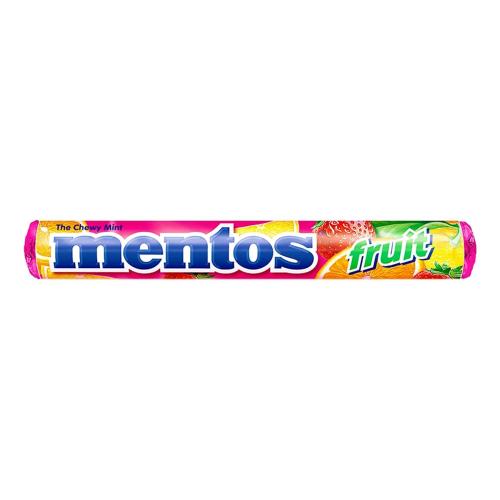Mentos Rulle Fruit 38g – Coopers Candy