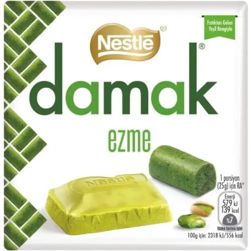 Nestle Damak Ezme Pistachio Cream Chocolate 55g – Coopers Candy