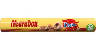 Marabou Mj&ouml;lkchoklad med Daim Rulle 67g x 28st &ndash; Coopers Candy