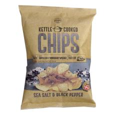 Kettle Cooked Salt & Peppar Chips 150g &ndash; Coopers Candy